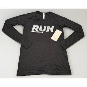 NWT Lululemon Swiftly Tech Long Sleeve Crew Melbourne Run Australia Size 10